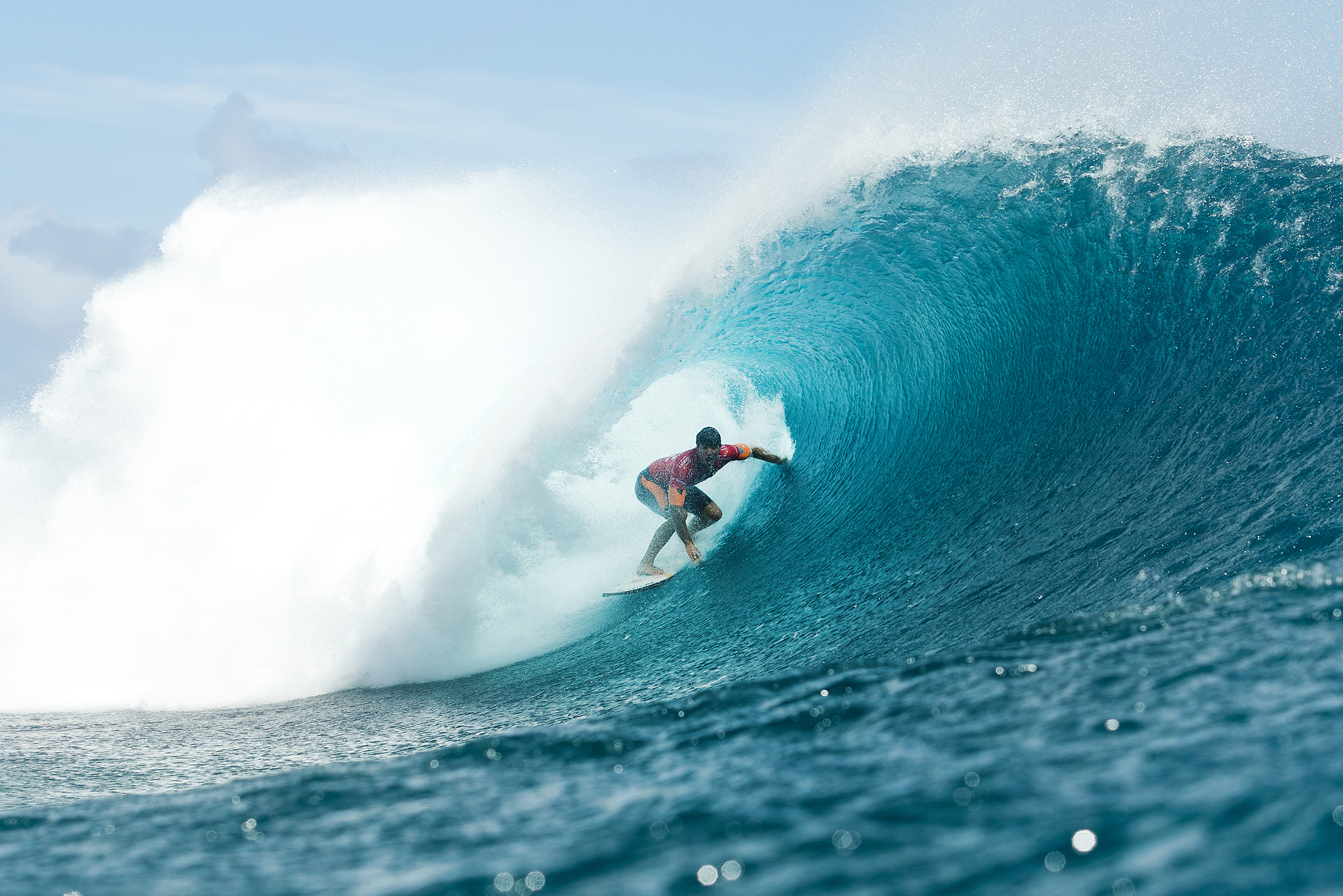 Gabriel Medina of Maresias, Sao Paulo, Brazil (pictured) placed second in the final of the Billabong Pro Tahiti after being defeated by Jeremy Flores (FRA) at Teahupoo on 25 August 2015. IMAGE CREDIT: WSL / Cestari PHOTOGRAPHER: Kelly Cestari SOCIAL MEDIA TAG: @wsl @kc80   The images attached or accessed by link within this email ("Images") are hand-out images from the Association of Surfing Professionals LLC ("World Surf League"). All Images are royalty-free but for editorial use only. No commercial or other rights are granted to the Images in any way. The Images are provided on an "as is" basis and no warranty is provided for use of a particular purpose. Rights to an individual within an Image are not provided. Copyright to the Images is owned by World Surf League. Sale or license of the Images is prohibited. ALL RIGHTS RESERVED.