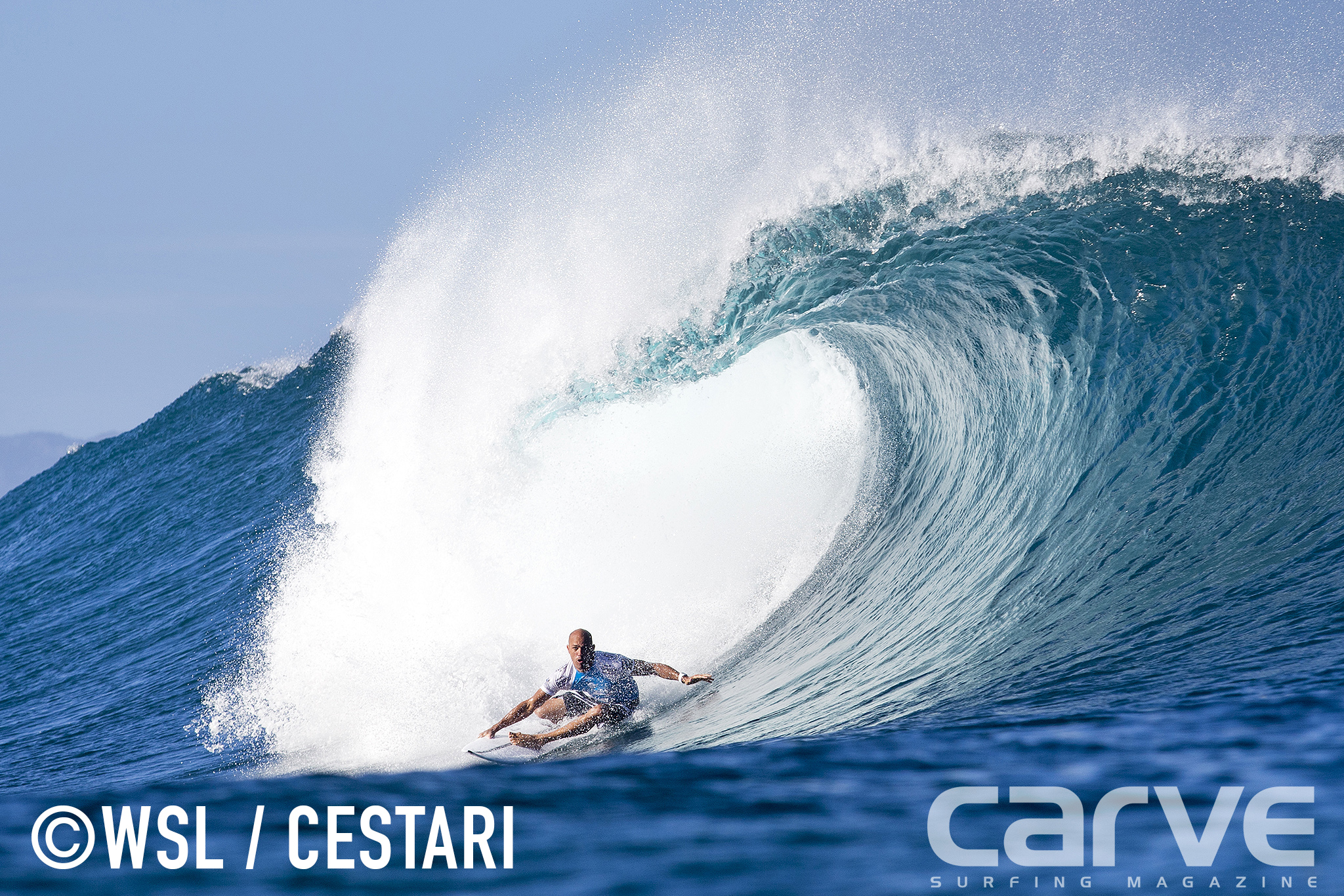 IMAGE CAPTION (Wednesday December 16, 2015): Kelly Slater of the United States (pictured) winning his Round 3 heat at the Billabong Pipe Masters. IMAGE CREDIT: WSL / Cestari PHOTOGRAPHER: Kelly Cestari.