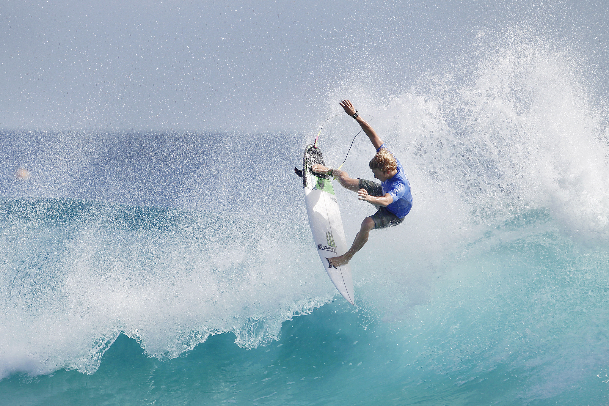 John John Florence of Hawaii (pictured) winning his Round 4 heat at the Roxy Pro Gold Coast on Tuesday March 15, 2016. PHOTO CREDIT: © WSL/ Kirstin SOCIAL MEDIA TAG: @kirstinscholtz @wsl This is a hand-out image from the World Surf League and is royalty free for editorial use only, no commercial rights granted. The copyright is owned by World Surf League. Sale or license of the images is prohibited. ALL RIGHTS RESERVED.