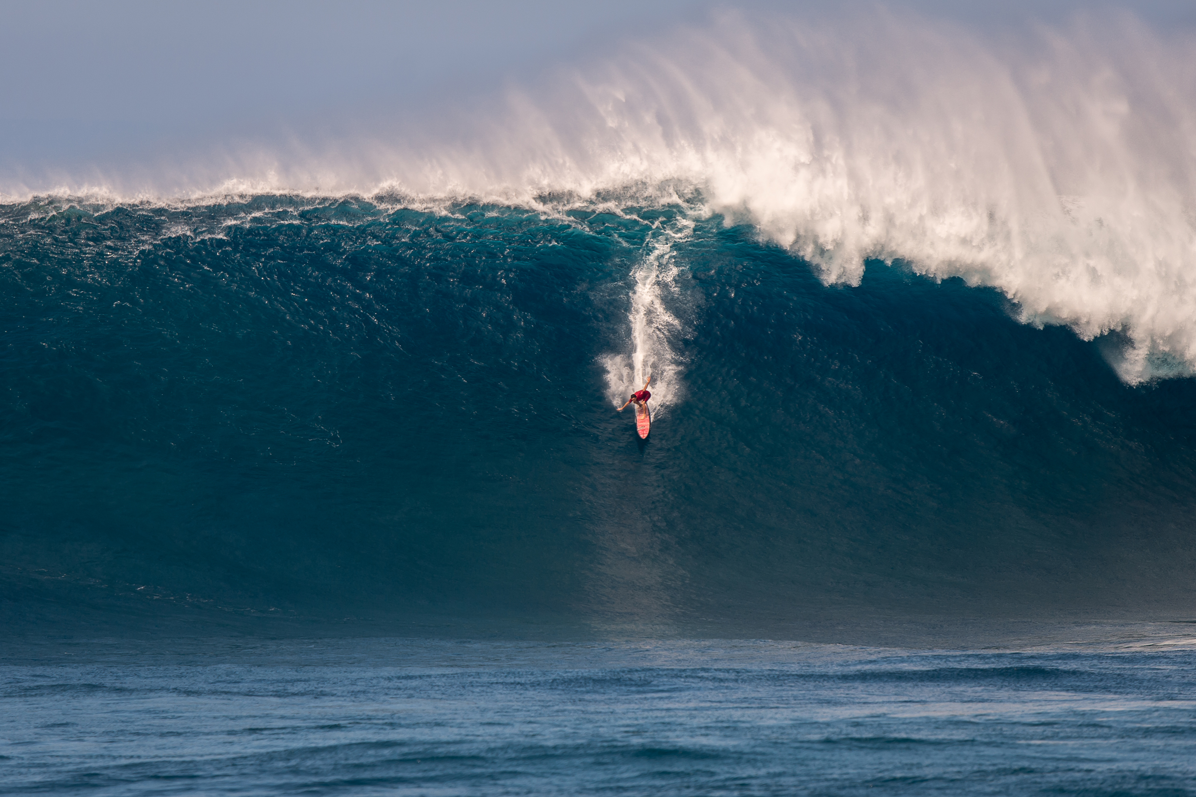 Aaron Gold at Jaws, Maui, Hawaii on January 15, 2016 (3/5).