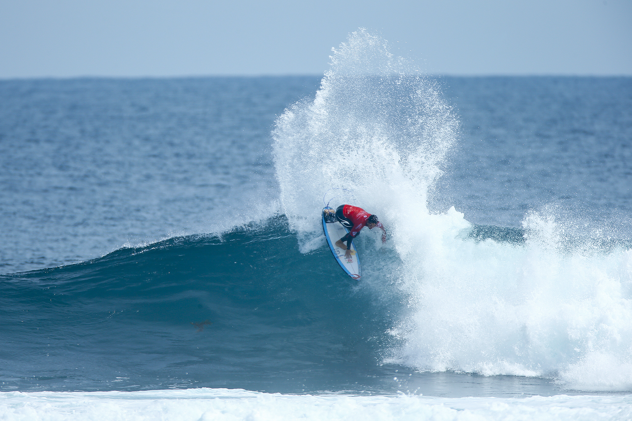 Gabriel Medina of Brasil (pictured) winning his Round 1 heat at the Drug Aware Margaret River Pro in Western Australia. Italo Ferreira of Brasil (pictured) winning his Round 1 heat at the Drug Aware Margaret River Pro in Western Australia.  PHOTO: WSL/ Sloane SOCIAL: @WSL @edsloanephoto  This image is the copyright of  the World Surf League and is provided royalty free for editorial use only, in all media now known or hereafter created. No commercial rights granted. Sale or license of the images is prohibited. This image is a factually accurate rendering of what it depicts and has not been modified or augmented except for standard cropping and toning. ALL RIGHTS RESERVED.