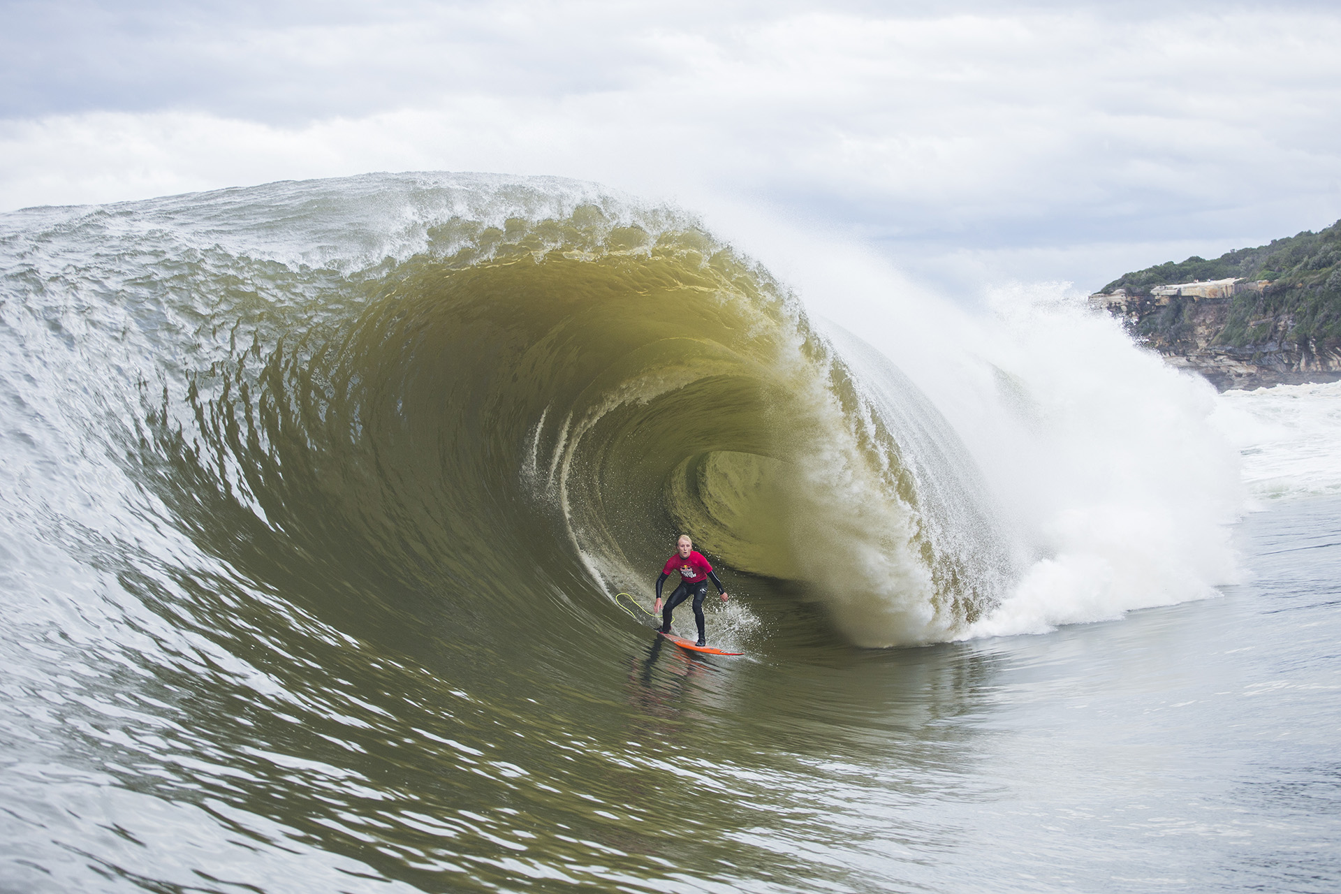 Russell Bierke performs during the Red Bull Cape Fear in Sydney, Australia on June 7, 2016. // Ed Sloane/Red Bull Content Pool // P-20160607-00698 // Usage for editorial use only // Please go to www.redbullcontentpool.com for further information. //