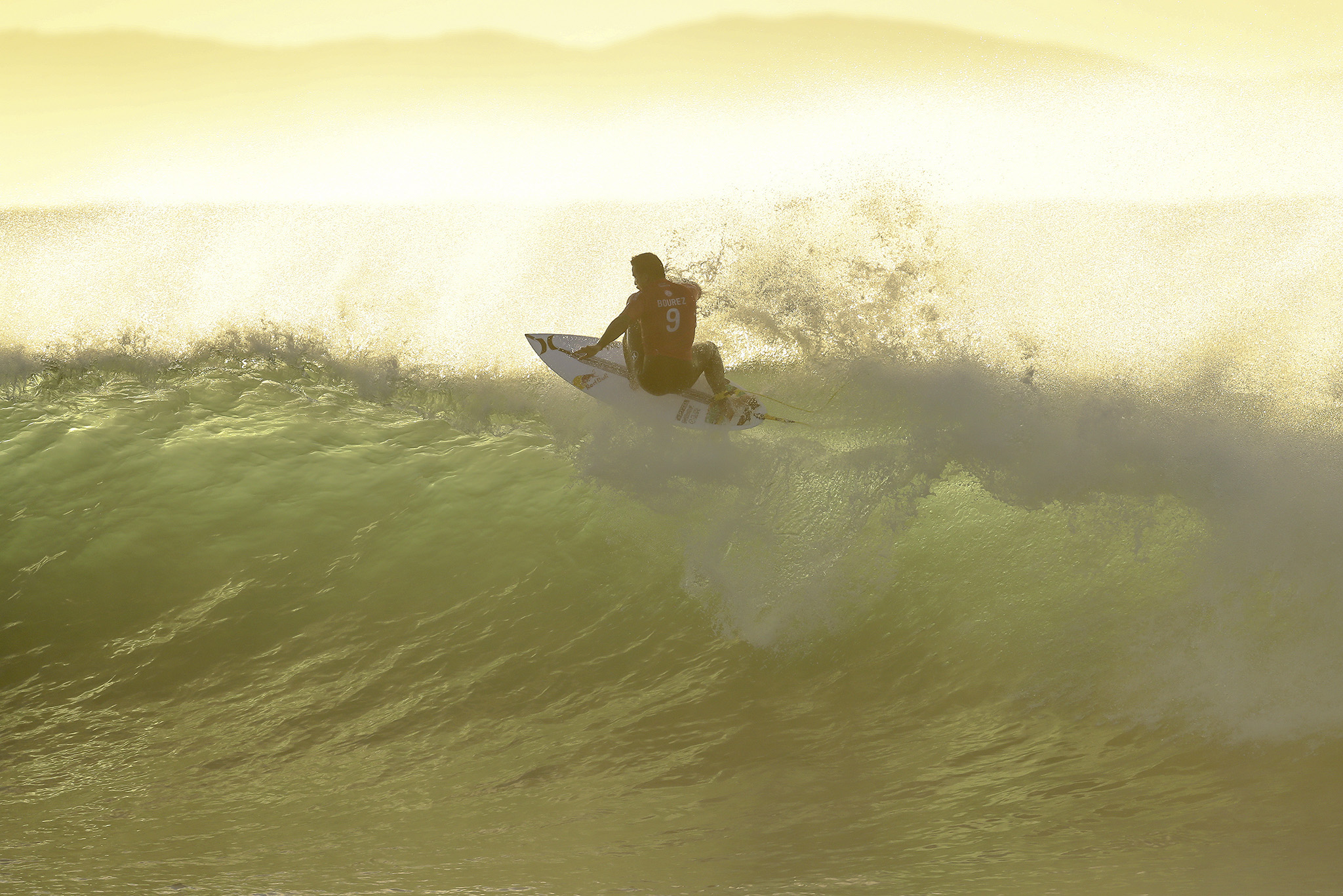 Michel Bourez of Tahiti (pictured) winning his round 2 heat at the JBay Open on Thursday July 7, 2016. PHOTO: © WSL/ Cestari SOCIAL @wsl @kc80 This is a hand-out image from the Association of Surfing Professionals LLC ("World Surf League") for editorial use only. No commercial rights are granted to the Images in any way. The Images are provided on an "as is" basis and no warranty is provided for use of a particular purpose. Rights to individuals within the Images are not provided. The copyright is owned by World Surf League. Sale or license of the Images is prohibited. ALL RIGHTS RESERVED.