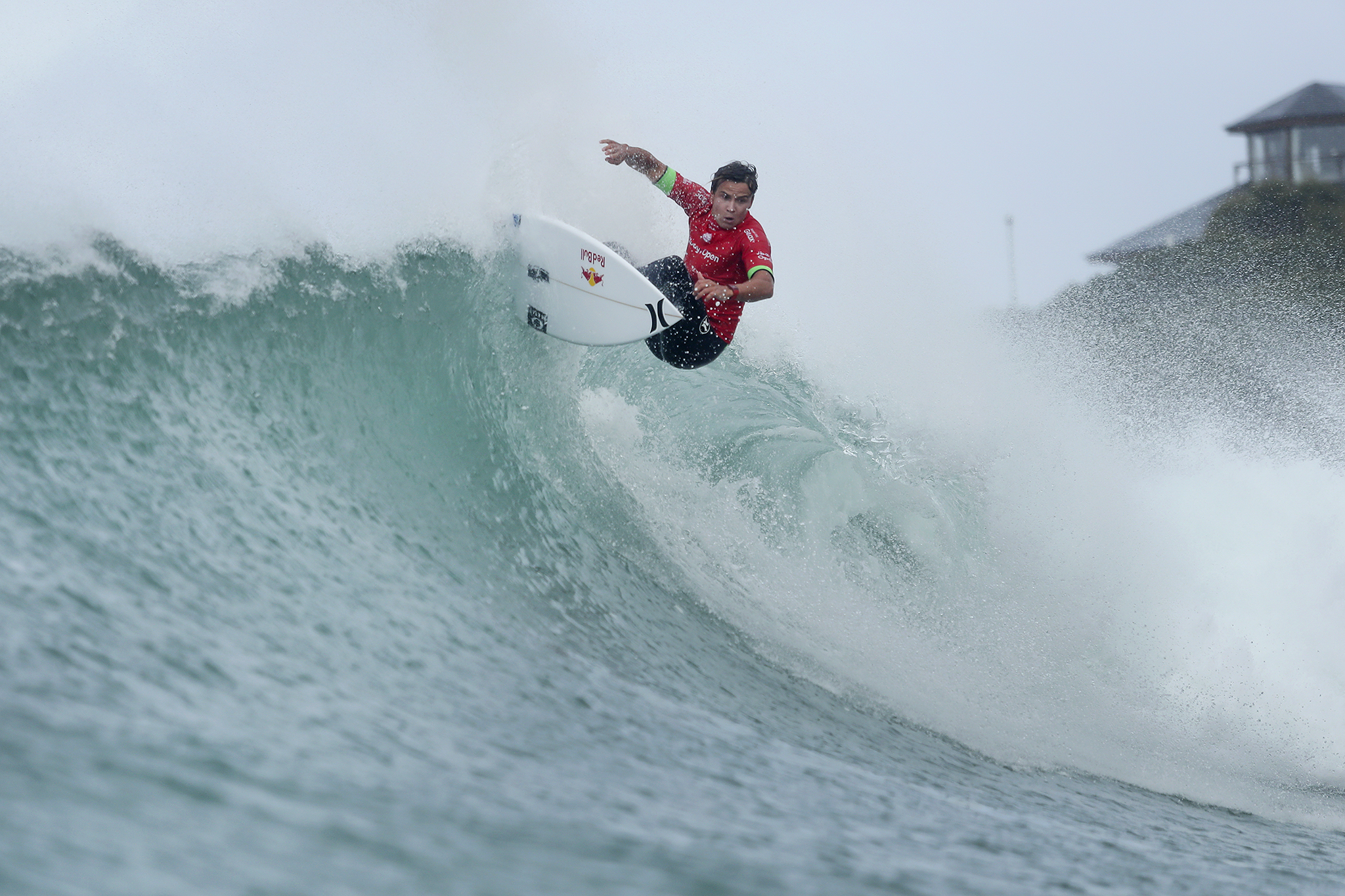 Julian Wilson of Australia (pictured) during Round 1 of the JBay Open on Wednesday July 6, 2016. PHOTO: © WSL/ Cestari SOCIAL:@wsl @kc80 This image is provided by the Association of Surfing Professionals LLC ("World Surf League") royalty-free for editorial use only. No commercial rights are granted to the Images in any way. The Images are provided on an "as is" basis and no warranty is provided for use of a particular purpose. Rights to individuals within the Images are not provided. The copyright is owned by World Surf League. Sale or license of the Images is prohibited. ALL RIGHTS RESERVED.