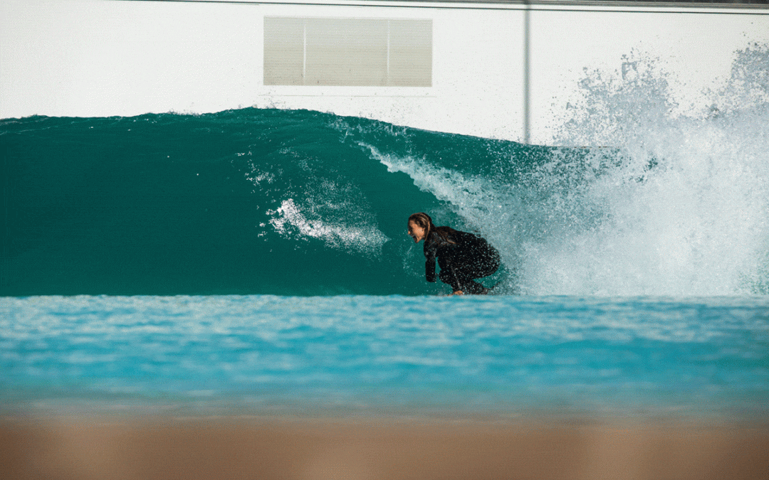 Rip Curl team riders surf the Wavegarden Cove