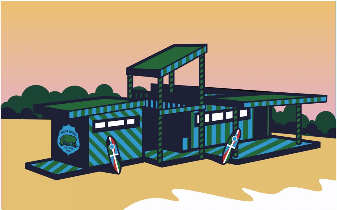 Mami Wata X Waves for Change ‘Harper Sliders’ to raise funds for Liberian surf club hut