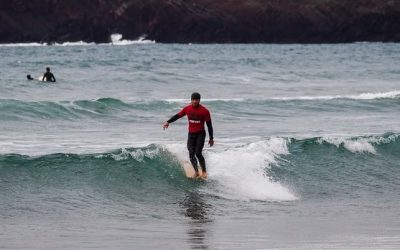 Elliot Dudley, Ben Howey, Emily Currie and Beth Leighfield – Going for Gold at the World Longboard Champs