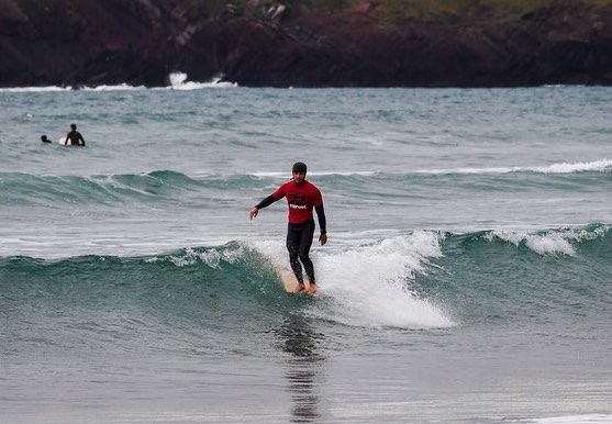 Elliot Dudley, Ben Howey, Emily Currie and Beth Leighfield – Going for Gold at the World Longboard Champs