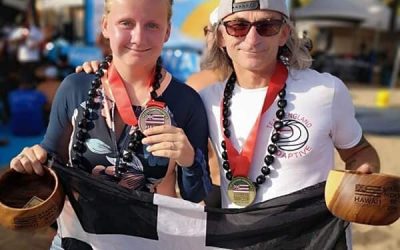 Breaking: Pegleg wins gold, Charlotte Banfield bronze at the Access Surf Hawaiian Adaptive Champs.