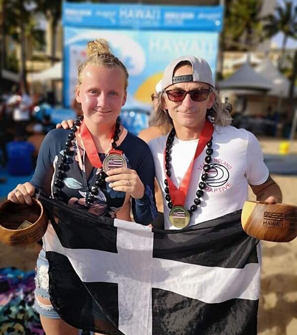Breaking: Pegleg wins gold, Charlotte Banfield bronze at the Access Surf Hawaiian Adaptive Champs.