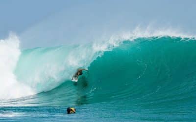 Perks of the Job – Rip Curl Padang Cup organiser pulls rank and snags a big pit before the final