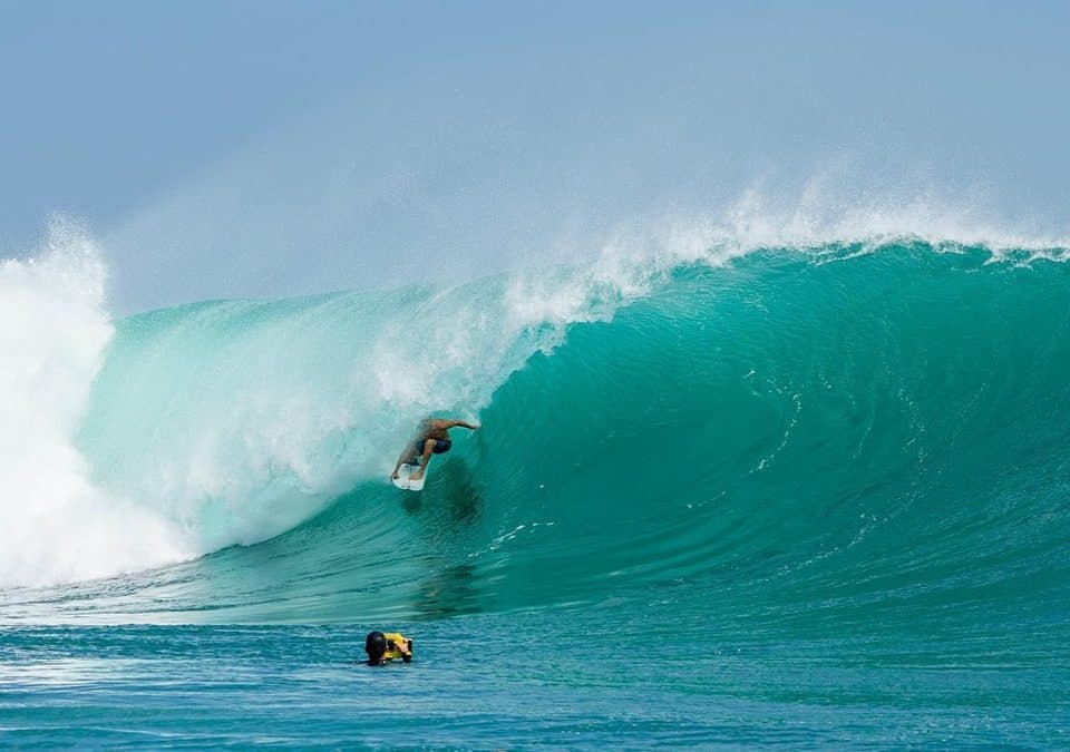 Perks of the Job – Rip Curl Padang Cup organiser pulls rank and snags a big pit before the final