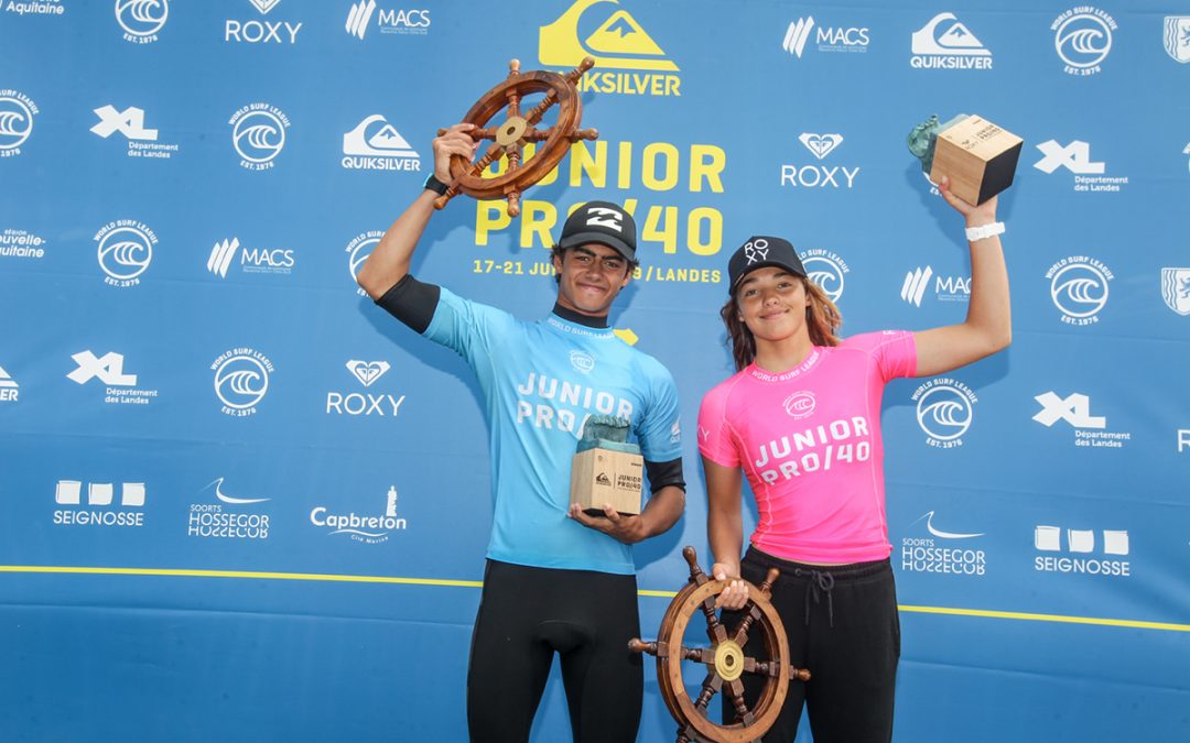 Quik & Roxy Junior Champs Pro 40 Crowned