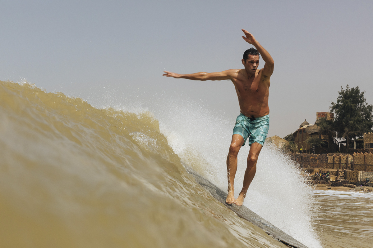 Flat days in Saint Louis, Senegal, by Hannes Grauweihler, Surfers Hangout