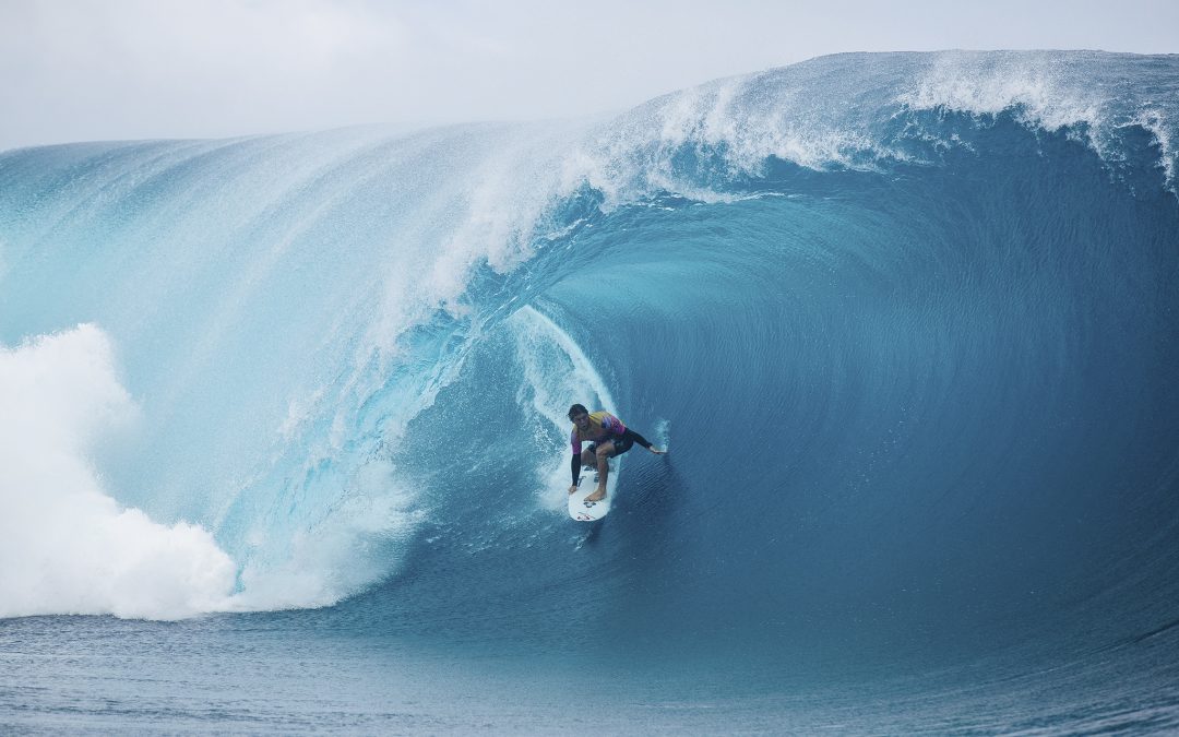 Tahiti pumps for the World Surf League crew.