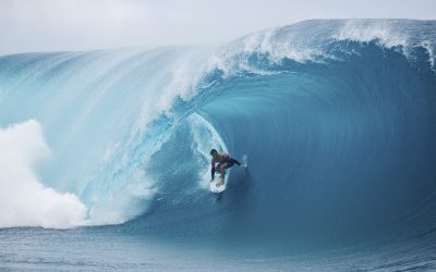 Tahiti pumps for the World Surf League crew.