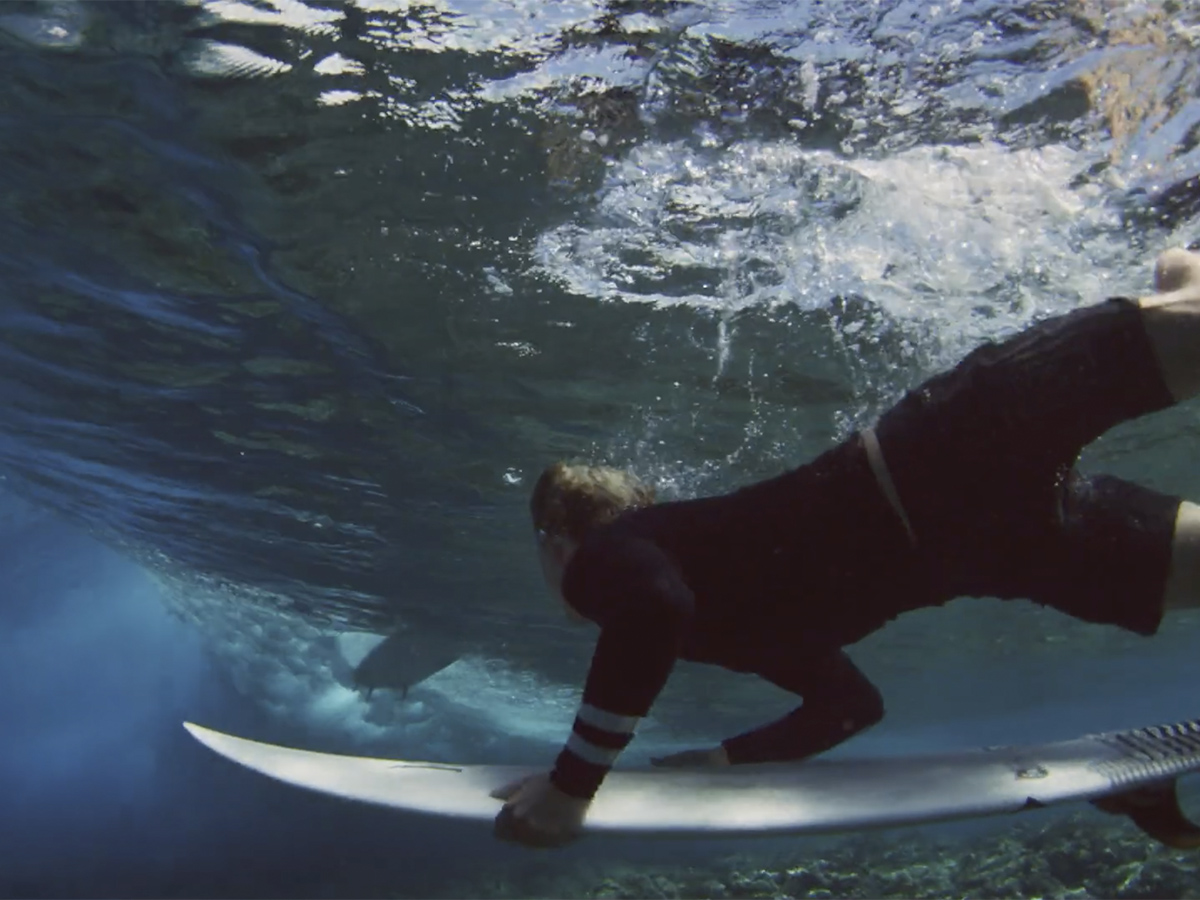 Tahiti from Below | Underwater footage of John John, Koa Smith, and Bruce Irons