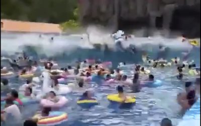 Wavepark malfunction causes tsunami –  reports 47 hurt