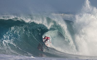 La Grav dishes up barrels and beatings at Quik and Roxy Pro