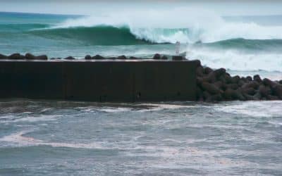 Typhoon Hagibis: Big Wave Surfing Japan