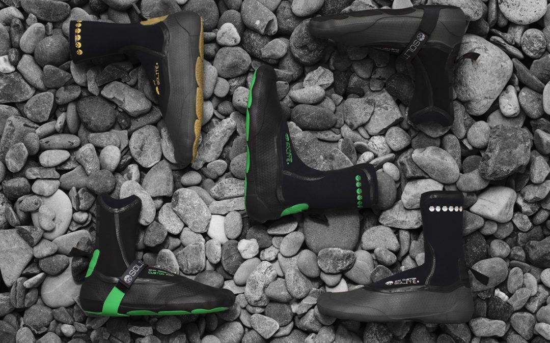 Solite invent custom fit surf boots.