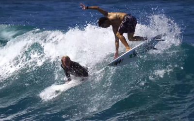 The Soldiers of stoke hit Shark Cove
