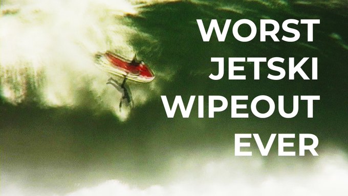 Worst Jetski Wipeout Ever. The full story behind Cottys infamous high dive at Mullaghmore.