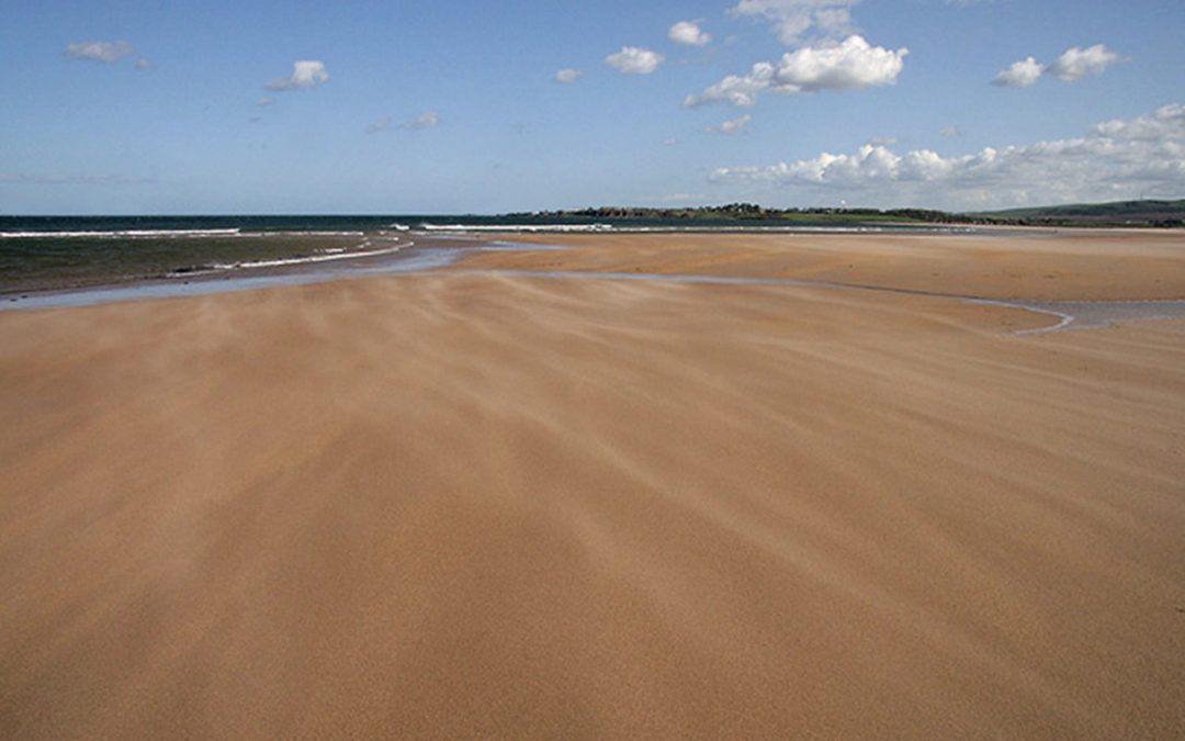 Untreated waste spewing into Belhaven Bay, Scotland.