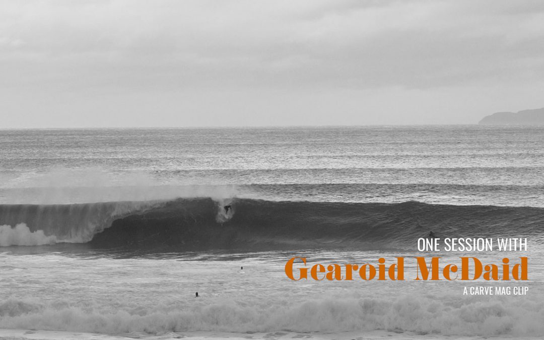 Gearoid McDaid’s mega session…