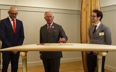 The Prince of Wales becomes Patron of Surfers Against Sewage as the Charity Celebrates its 30th Anniversary