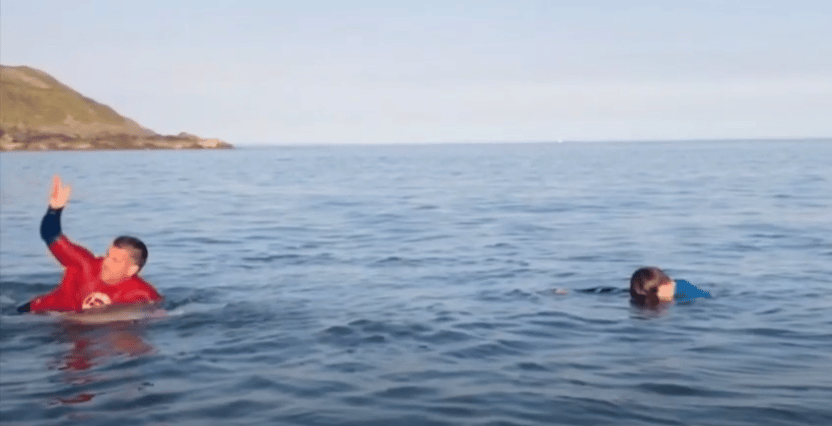 Rescue techniques for surfers