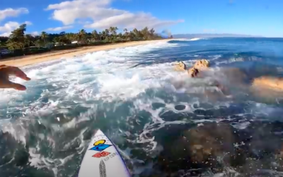 Masons Ho – Surfing on Rocks POV