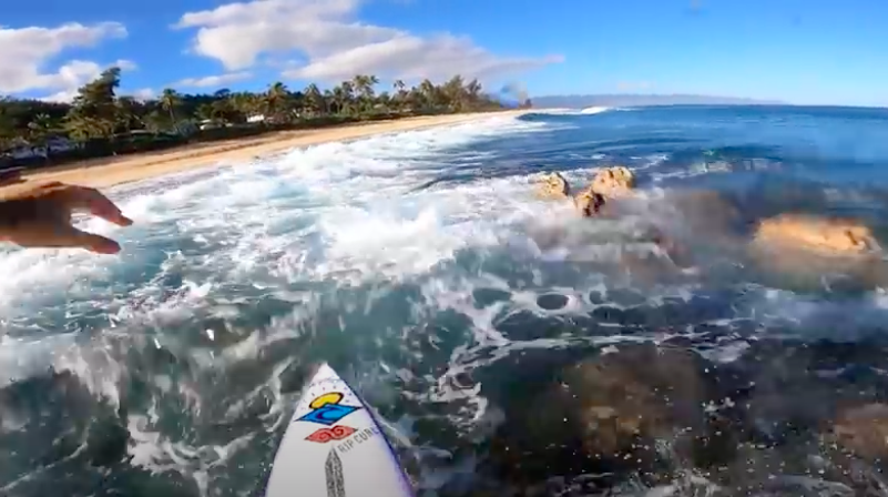 Masons Ho - Surfing on Rocks POV - Carvemag.com