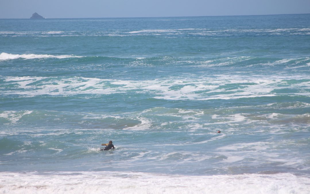 Rescues: Joe Bracegirdle, Trebarwith Strand, Cornwall 25 May
