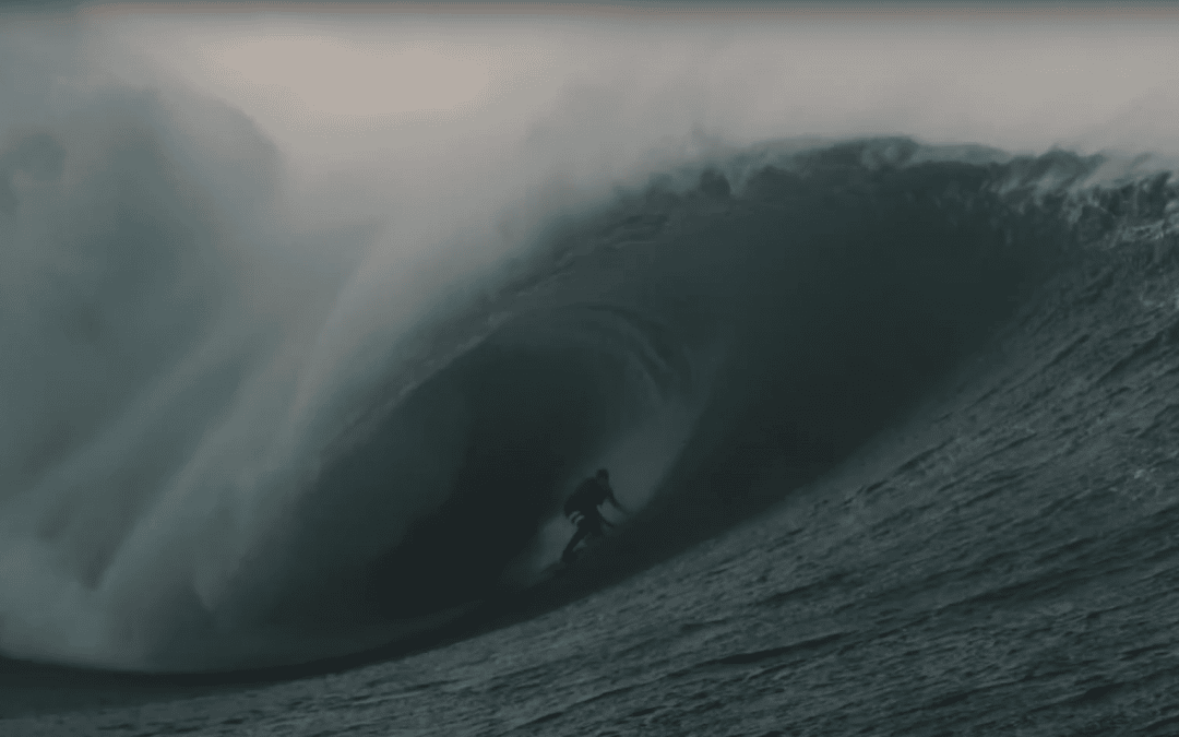 SURFING IRELANDS COLD GIANT WAVE