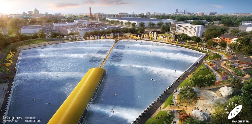 Plans for £60 Million Manchester Surfing Complex Submitted to Trafford Council