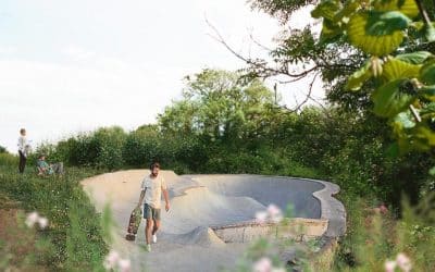 Support a skate bowl for Bantham