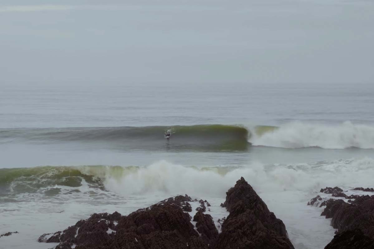 Firing Surf in Devon November 2021