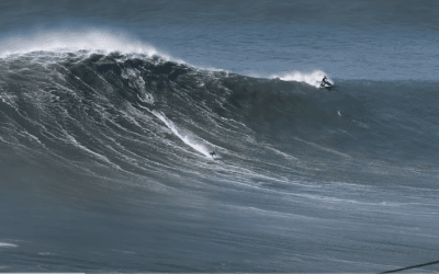 Horror wipeout at Nazare