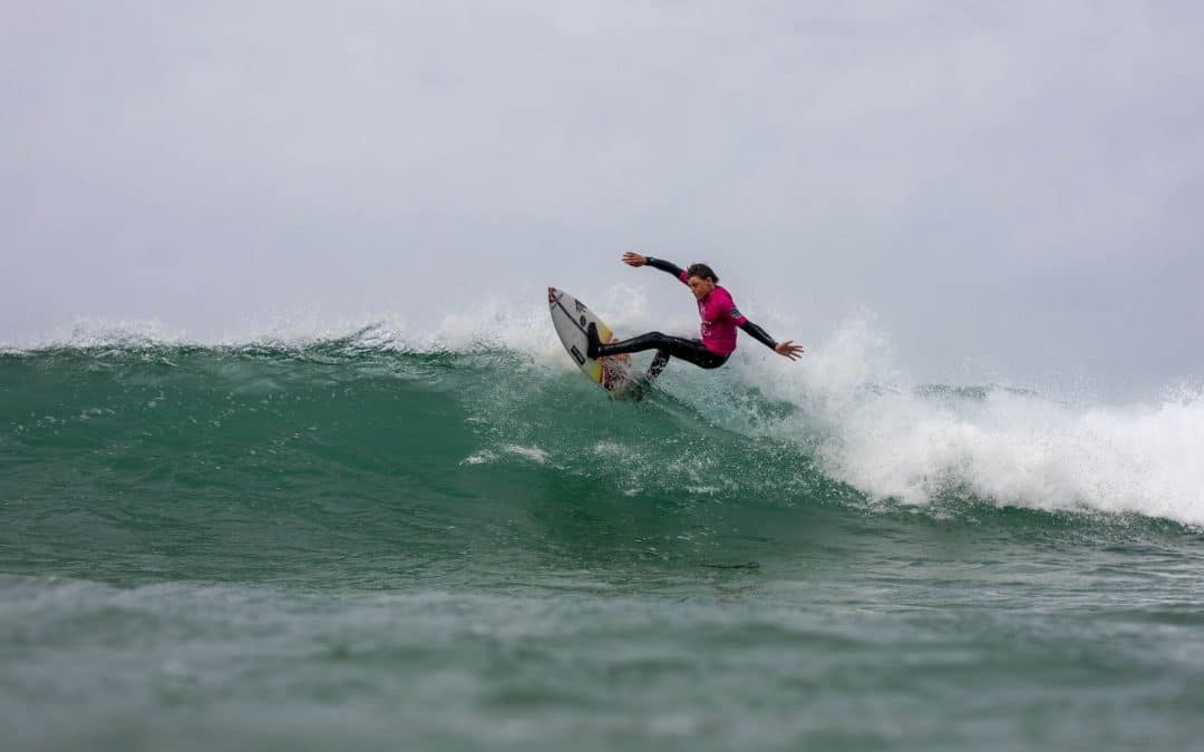 Perfect conditions for the Rip Curl Grom Search Newquay