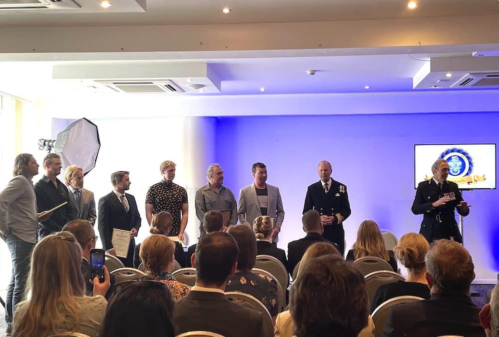 Seven surfers from St Agnes have been awarded prestigious national bravery and life-saving honours by the Royal Humane Society.