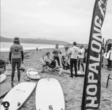 Hopalong Disability Surf Taster Day in North Wales!