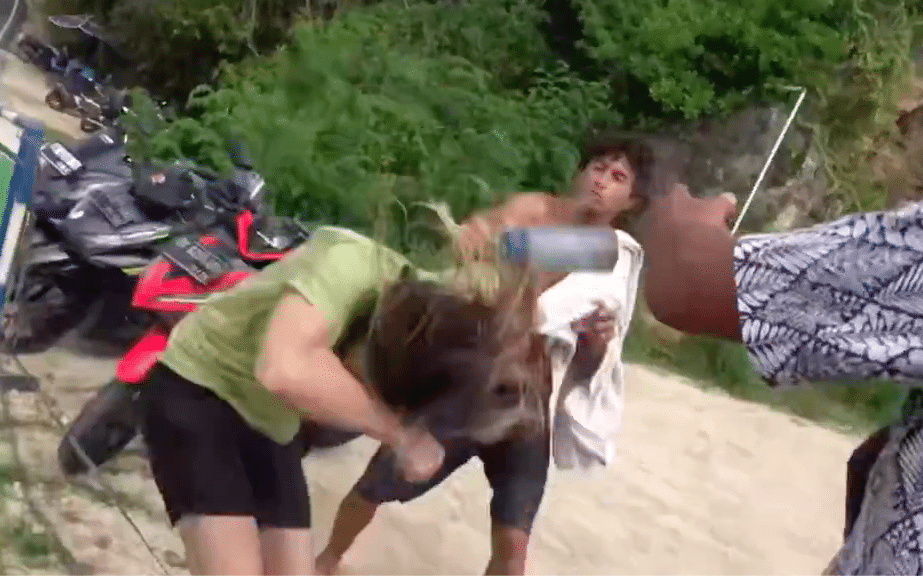 Women attacked by two men in Balinese surf rage incident