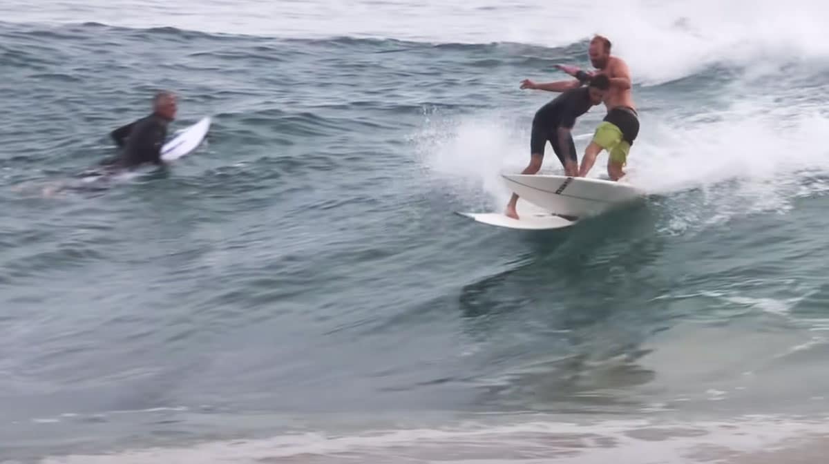 Naughty,  Naughty, Heavy Localism Snapper Rocks