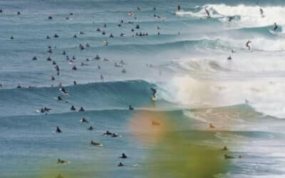 The Worlds Most Crowded Wave? Discuss.