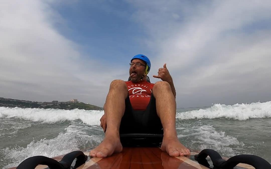 Seated Surfers