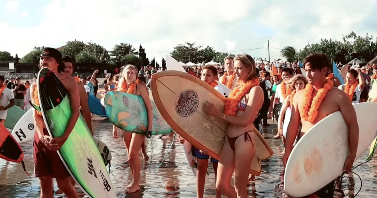 Mikala Jones’ Paddle Out