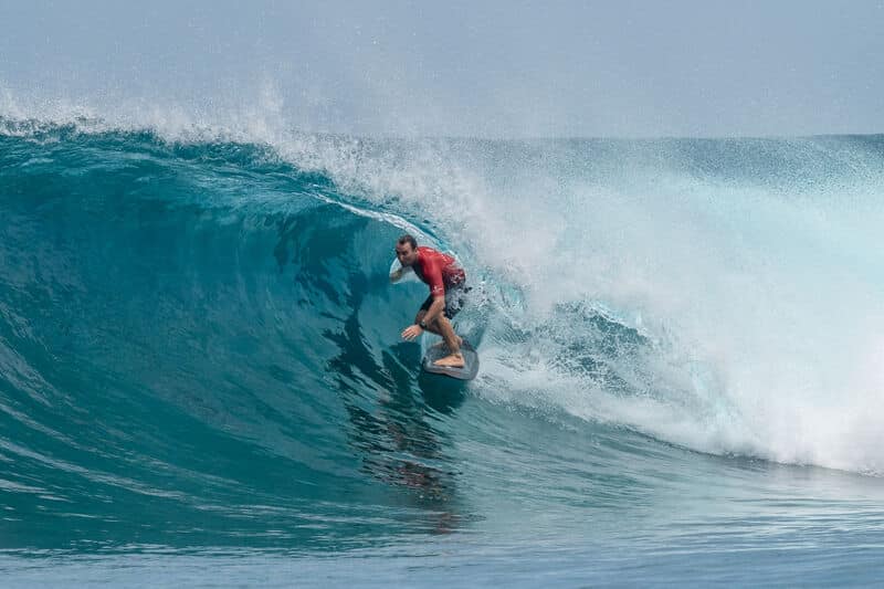 Parko takes Single Fin division at Champions trophy in pumping Sultans