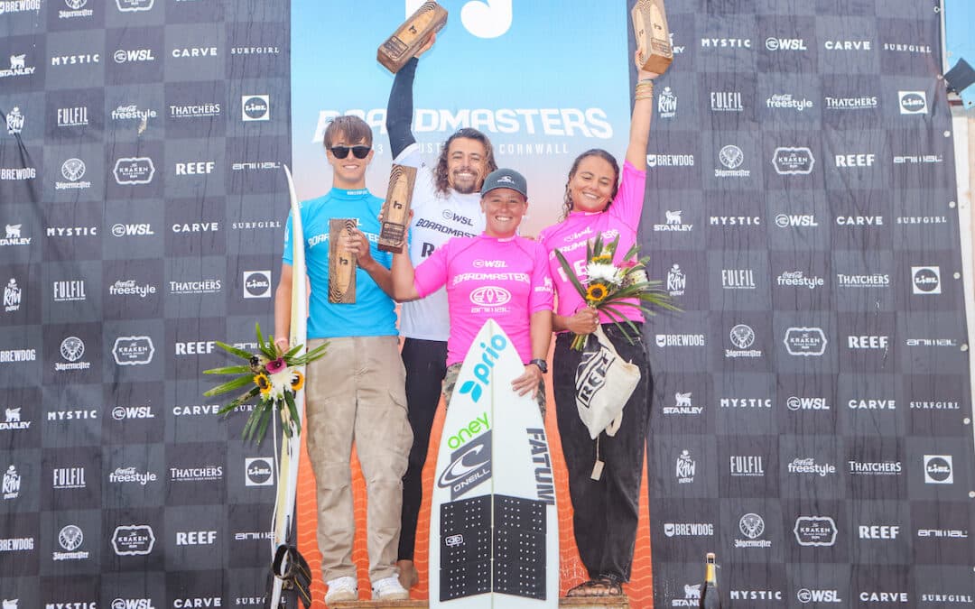 Epic surfing for the final day at Boardmasters