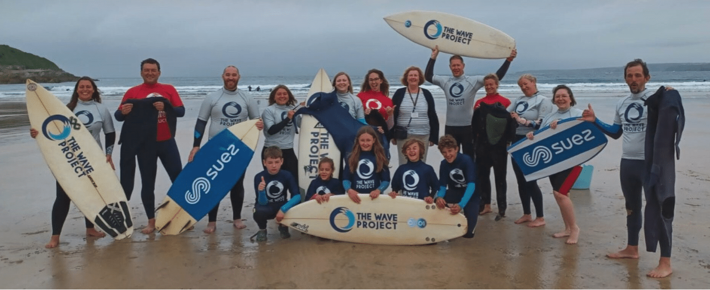 The Wave Project, SUEZ and Cornwall Council wetsuit initiative expands across Cornwall